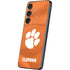 Clemson University Orange Jersey Galaxy S25 Skin